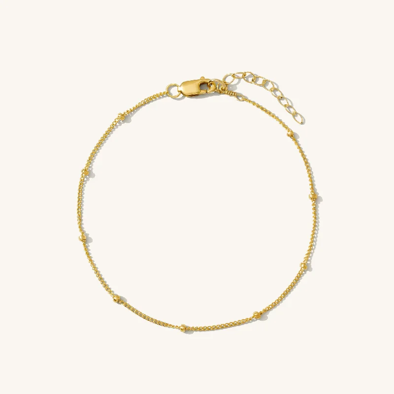 Dainty Satellite Chain Bracelet