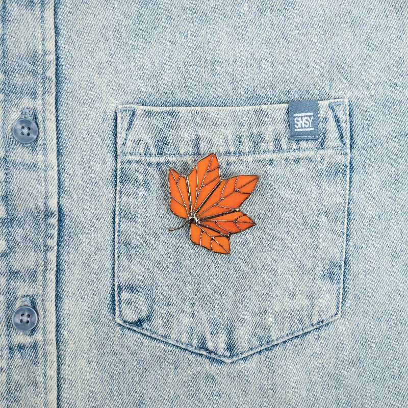 Maple Leaf Brooch