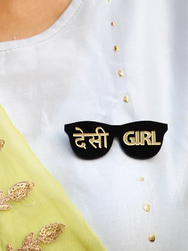 Desi Girl Brooch