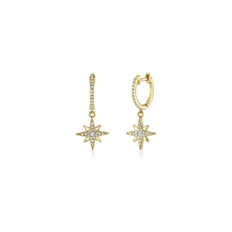 0.19 ctw Diamond Drop Earrings