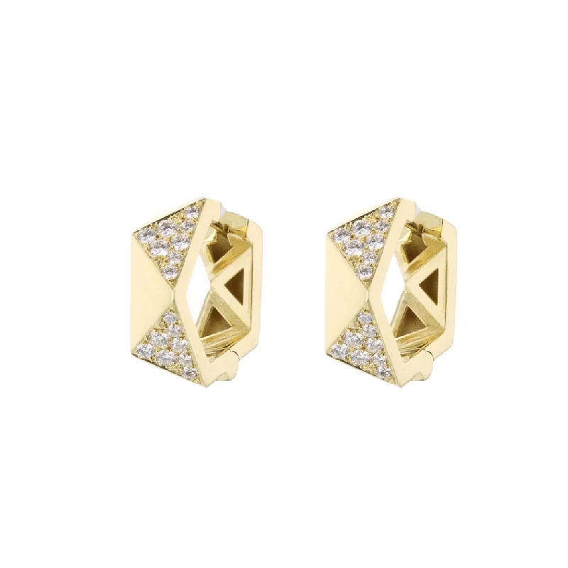 0.85 ctw Diamond Huggie Earrings