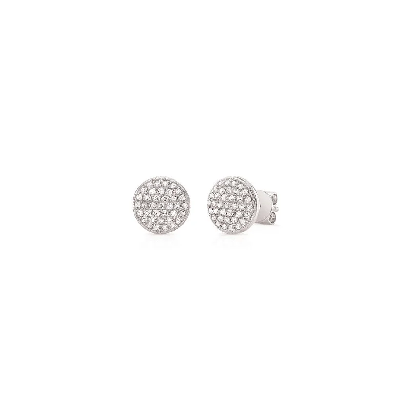 0.23 ctw Diamond Pave Earrings