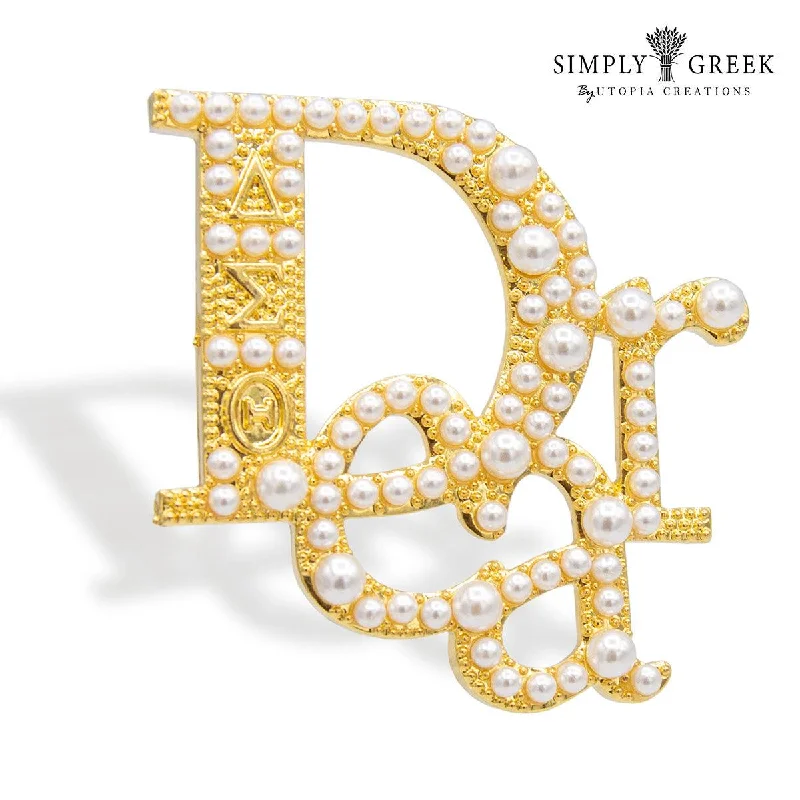 The Pearl-Essence Collection DEAR D'OR Signature Brooch