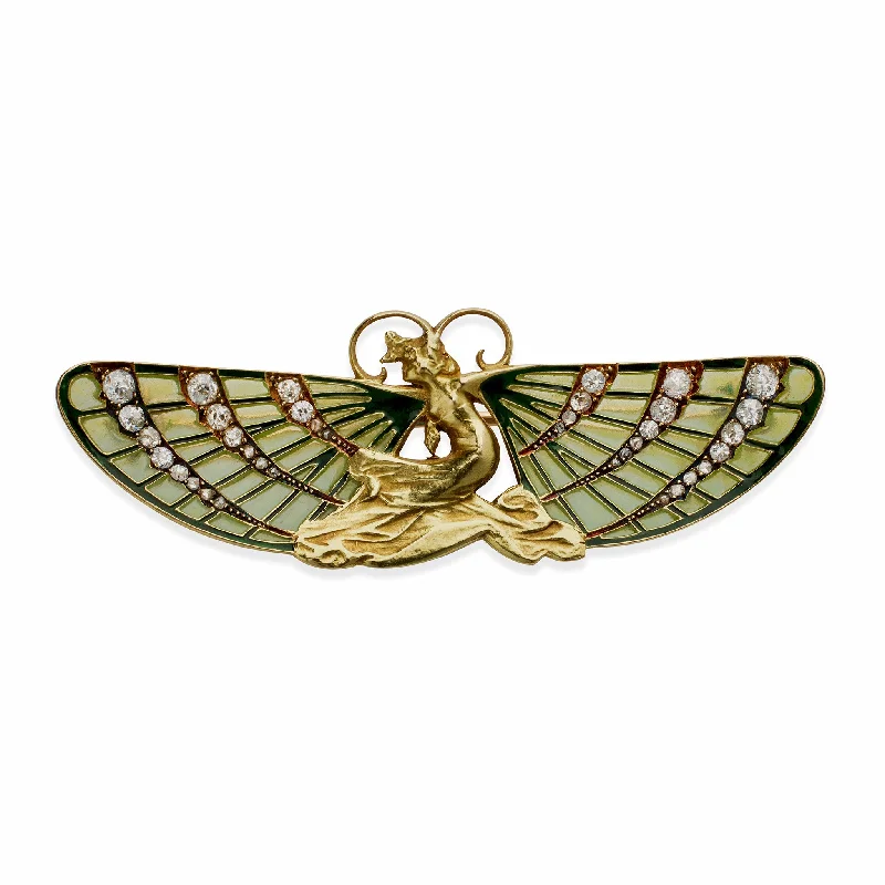 René Lalique "Femme Papillon" Brooch