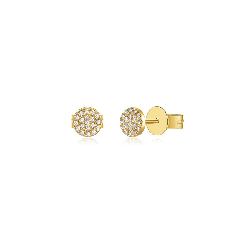 0.08 ctw Diamond Small Round Earrings