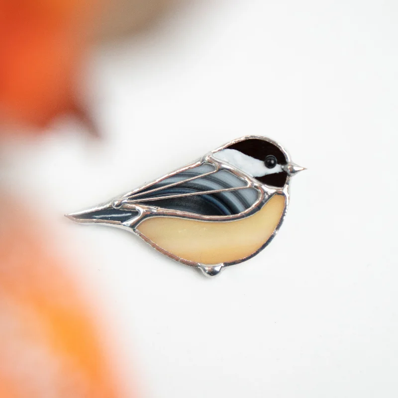 Chickadee Brooch Style 2