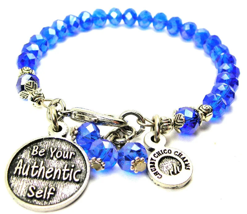 Be Your Authentic Self Splash Of Color Crystal Bracelet